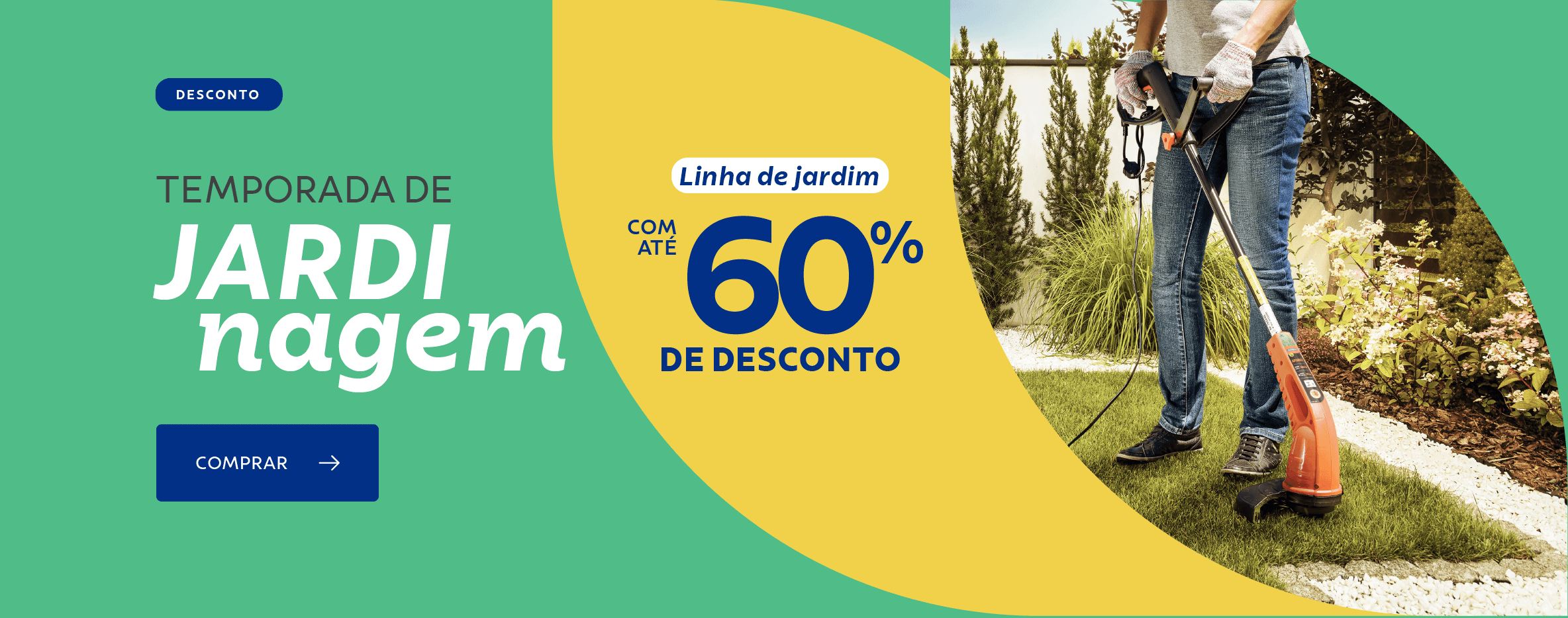 Temporada Jardinagem até 60% OFF