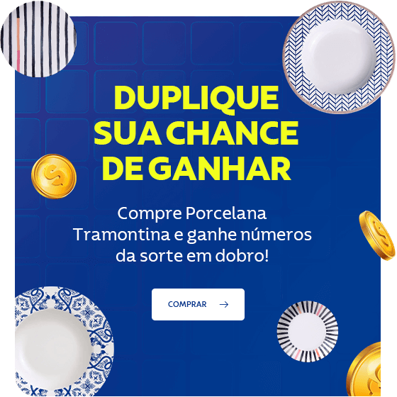 Duplique sua chance de ganhar