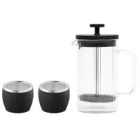 Kit Tramontina 3 Pe&ccedil;as Cafeteira Francesa + X&iacute;caras Inox - SKU 99900019 - 1 image number 0