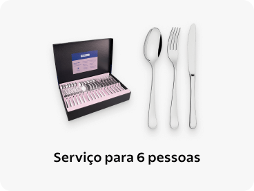 Serviço para 6 pessoas