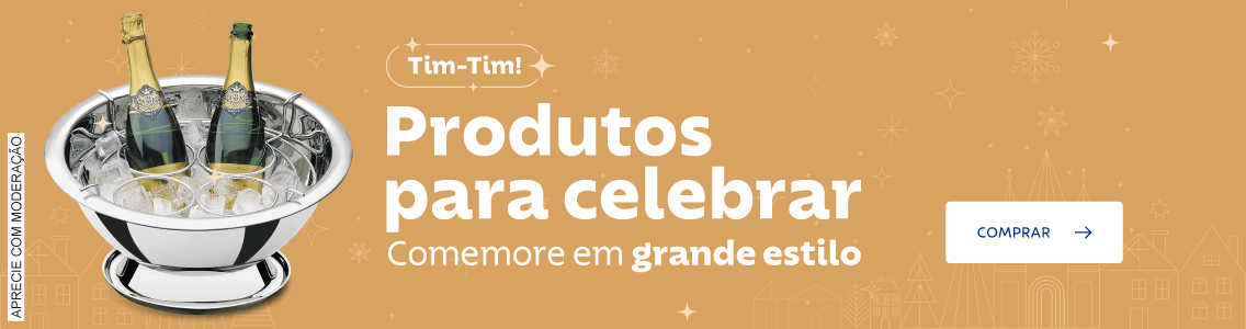 Produtos para celebrar e comemorar em grande estilo