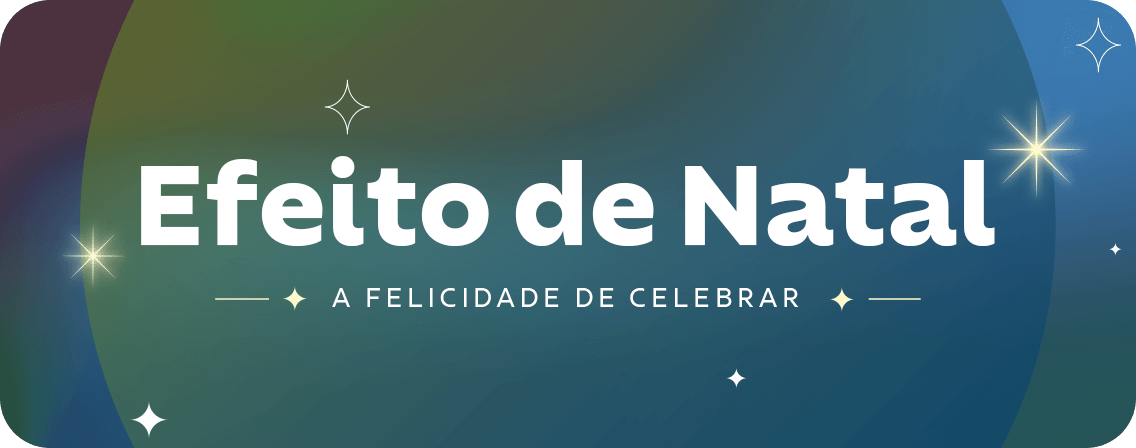 Efeito de Natal: a felicidade de celebrar.